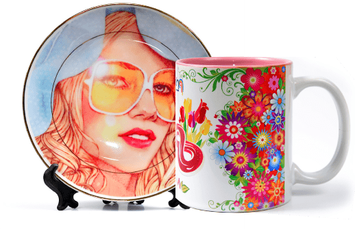 sublimacja na naczyniach