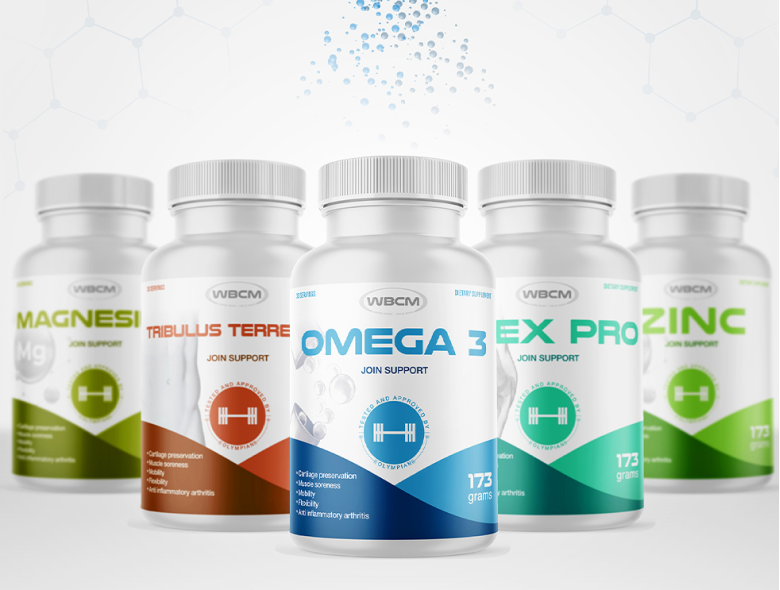 Etykiety na linię suplementów diety