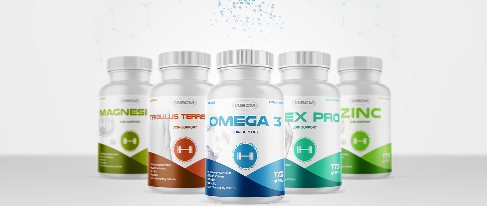 Etykiety na linię suplementów diety