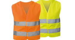 Kamizelki odblaskowe dla dzieci z logo