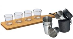 Kieliszki do wódki z logo