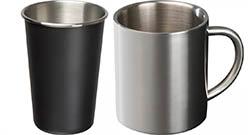 Kubki metalowe z nadrukiem