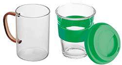 Kubki szklane z logo