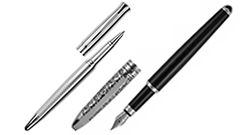 Pióra i pióra kulkowe reklamowe z grawerem