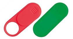 Zaślepki na kamery z logo