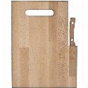 Deska kuchenna drewniana z nożem LIZZANO do nałożenia logo Zdjęcie 6
