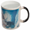 Kubek ceramiczny do sublimacji zmieniający kolor SIRMIONE 300 ml z logo Zdjęcie 6