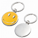 Brelok metalowy SMILE z nadrukiem logo Zdjęcie 2