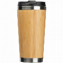 Kubek termiczny BAMBOOGARDEN 400 ml z nadrukiem na zamówienie Zdjęcie 4