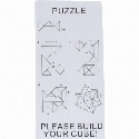 Puzzle drewniane TOULOUSE do nałożenia logo Zdjęcie 5
