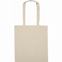 Torba bawełniana z długimi uszami 220 g/m2 HONG KONG z logo firmy Zdjęcie 2