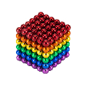 Neocube tęczowe kulki magnetyczne antystres z logo