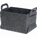 Składany koszyk z filcu RPET OSTERSUND z logo
