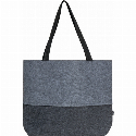 Torba na zakupy z filcu RPET SAN MATEO do drukowania logo Zdjęcie 3