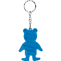 Brelok odblaskowy BEAR z logo firmy