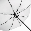 Automatycznie otwierany i składany, wiatroodporny parasol kieszonkowy CALYPSO z nadrukiem logo Zdjęcie 7
