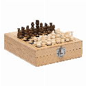 Zestaw do wina BAMBOO CHESS z szachami do naniesienia logo