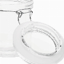 Szklany słoik CLICKY S, pojemność ok. 280 ml. do drukowania logo Zdjęcie 7