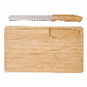 Bambusowa deska do krojenia CRUMBS z logo firmy Zdjęcie 4
