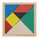 Drewniane puzzle TANGRAM BASE do naniesienia logo Zdjęcie 2