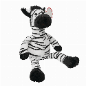 Pluszowa zebra LORENZO do drukowania logo