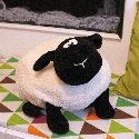 Duża pluszowa owca SAMIRA z logo Zdjęcie 6
