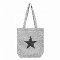 Filcowa torba na zakupy STAR DUST GO z logo Zdjęcie 2