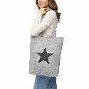 Filcowa torba na zakupy STAR DUST GO z logo Zdjęcie 6