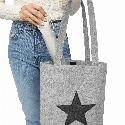 Filcowa torba na zakupy STAR DUST GO z logo Zdjęcie 7