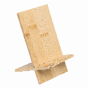 Stojak na smartfon BAMBOO CHAIR z logo firmy