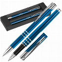 Zestaw piśmienny długopis i pióro kulkowe z logo Zdjęcie 2
