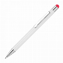 Długopis aluminiowy soft touch i touch pen Jean z nadrukiem logo