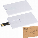 Pendrive plastikowy karta 8GB z logo