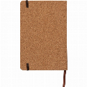 Notatnik A5 w linie okładką z korka do naniesienia logo Zdjęcie 6
