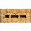 Power bank 20000 mAh bambusowy z logo firmy Zdjęcie 8