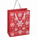 Torebka prezentowa, duża XMAS z logo