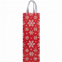 Torebka prezentowa na wino XMAS z logo Zdjęcie 3