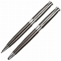 Zestaw piśmienny długopis i pióro kulkowe ROI Pierre Cardin z logo