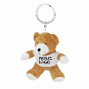 Pluszowy miś, brelok | Larry Honey do nałożenia logo