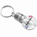 Brelok do kluczy "żarówka" z nadrukiem na zamówienie