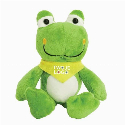 Pluszowa żaba BERND do naniesienia logo