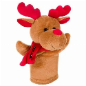Pluszowa pacynka, renifer | Dazzle do naniesienia logo