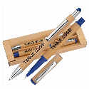 Zestaw piśmienny długopis i pióro kulkowe touch pen do naniesienia logo