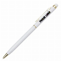 Długopis aluminiowy Touch Tip Gold z nadrukiem na zamówienie