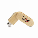 Pamięć USB bambusowa STALK 16 GB z logo