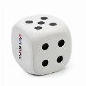 Antystres "kostka do gry" do naniesienia logo