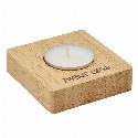 Podstawka na tealight NATURAL GLOW do naniesienia logo