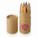 Zestaw 12 kredek w tubie z nadrukiem na zamówienie