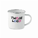 Emaliowany kubek sublimacyjny PLATEADO S z logo