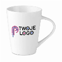 Porcelanowy kubek stożkowy ROME z naniesieniem logo